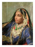 Buy Portrait of Rani Jindan Singh, in an Indian Sari at AllPosters.com