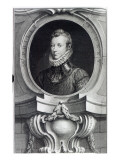 Sir Philip Sidney, Engraved by Jacobus Houbraken, 1743