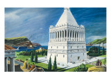 The Mausoleum in Halicarnassus, Completed in 353 Bc