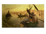 Buy In Cairo: the Ferry from the Island of Gazirie on the Nile or Boulach the Port of Cairo at AllPosters.com
