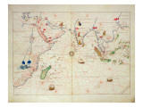 Buy The Indian Ocean, from an Atlas of the World in 33 Maps, Venice, 1st September 1553 at AllPosters.com