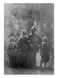 Buy Alfred, Lord Tennyson with His Wife Emily and Two Sons, Hallam and Lionel, C.1862 at AllPosters.com