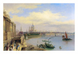 Buy The Thames and St. Paul's Cathedral from Somerset House at AllPosters.com