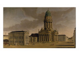 The Gendarmenmarkt with the French Playhouse and Cathedral, Berlin, 1788