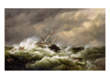 Rescue on the Goodwin Sands by the North Deal Lifeboat