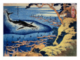 Whaling Off the Goto Island, from the Series 'Oceans of Wisdom' Giclee Print