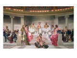 Buy Hemicycle: Artists of All Ages, Detail of Ictinus, Apelles and Phidias, 1836-41 at AllPosters.com