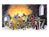 A Large Sack of Gold, Illustration from 'Michael and the Mighty Men'