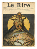 Caricature of the Rothschild Family, from the Front Cover of 'Le Rire', 16th April 1898