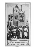 The Reverend Dr. Shaw Preaching at St. Paul's Cross, London, 1483