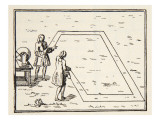 Experience De Le Monnier Sur Lat Vitesse De L'Electricite, 1751, Copy by Boris Mestchersky
