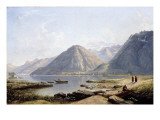 View of Lake Geneva with the Town of Villeneuve, 1836