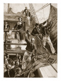 Buy The Mutiny at Spithead: Hauling Down the Red Flag on the 'Royal George', 1797 at AllPosters.com