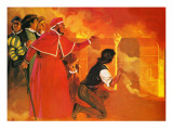 Pope Clement and His Followers Viewing the Sacking and Burning of Rome