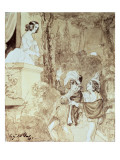 Buy Leporello Serenading Elvira in the Guise of Don Giovanni at AllPosters.com
