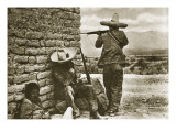 Rebel Snipers Attacking the City of Juarez, 10th May 1911