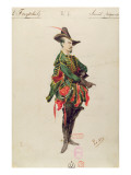 Buy Costume of the Hunter Samiel for the Opera 'Der Freischutz' by Carl Maria Von Weber at AllPosters.com