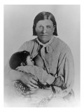 Cynthia Ann Parker with Her Daughter Prari Flower, C.1861