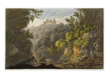 Buy Shanklin Chine, from 'The Isle of Wight Illustrated, in a Series of Coloured Views' at AllPosters.com