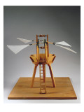 Model Reconstruction of Da Vinci's Design for a Vertical Ornithopter