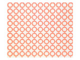 Chinese Trellis' Reproduction Wallpaper Design of Interlocking Bamboo Octagons