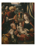 Buy Adoration of the Magi, Epiphany Triptych, Detail, C.1540 at AllPosters.com