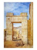 Buy The Gateway of Philadelphus, Philae, Egypt, 1890 at AllPosters.com