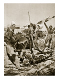 The 17th Lancers Pursuing the Zulus after Ulundi, July 4th 1879