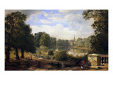 The Serpentine, Hyde Park, London, 1858