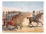 Buy The 3rd Madras Light Cavalry, Review Order, Anglo-Indian Army of the 1880S at AllPosters.com