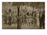Buy British Forces Marching into Cape Town, 1814 at AllPosters.com