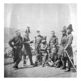 Buy Lieutenant General Sir George Brown G.C.B and Officers of His Staff, C.1855 at AllPosters.com
