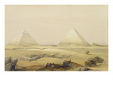The Pyramids of Giza, from 