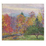 Landscape at Hancock, New Hampshire, October 1923