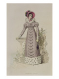 Buy Walking Dress, Fashion Plate from Ackermann's Repository of Arts at AllPosters.com