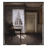 Buy A Woman Sewing in an Interior, 1901 at AllPosters.com