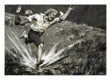 James Bruce Rushing for What He Thought Was the Blue Nile