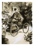 Buy Henry Ford with His First 'Horseless Carriage' at AllPosters.com