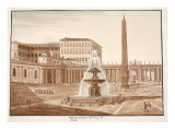 Buy The Vatican Obelisk, from the Circus of Nero, 1833 at AllPosters.com