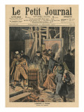 Winter in Paris, around the Brazier