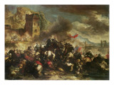 Buy Cavalry Skirmishes Between Crusaders and Turks at AllPosters.com