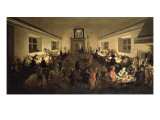 Buy Interior of an Inn with Men Dining at AllPosters.com