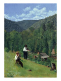 Buy The Farmer and His Son at Harvesting, 1879 at AllPosters.com
