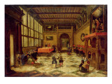 Buy Ladies and Gentlemen Dancing in a Sumptuous Interior at AllPosters.com