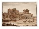 Interior of the Porta Asinaria, 1833