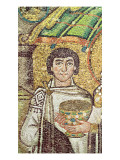 Buy Empress Theodora with Her Court of Two Ministers and Seven Women, C.547 Ad at AllPosters.com