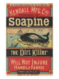 Buy Poster Advertising Kendall Mfg. Co's 'soapine', C.1890 at AllPosters.com