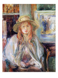Buy Julie Manet with a Straw Hat, 1892 at AllPosters.com