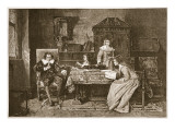 Buy Milton Dictating 'Paradise Lost' at AllPosters.com