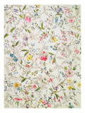 Buy Wild Flowers Design for Silk Material, C.1790 at AllPosters.com